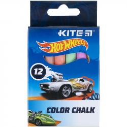 Крейда Kite Hot Wheels 12 шт. кольорова HW21-075