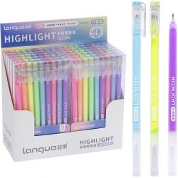 Набір гелевих ручок 9 кольорів 0,5 мм Неон LG-K0225