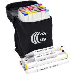 Набір скетч-маркерів 30 кольорів у сумці BV820-30
