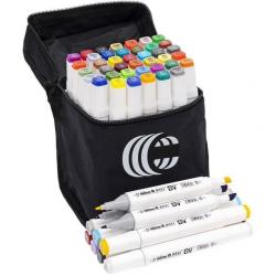 Набір скетч-маркерів 40 кольорів у сумці BV820-40