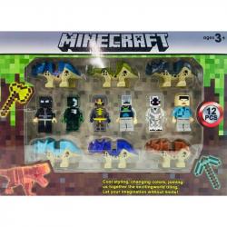 Герої Minecraft 12 фігурок RK95566