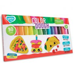 Набір тіста для ліплення 30 кольорів  Color Dough 30 Sticks   Lovin 41205