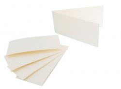 Набір заготовок для листівок білий льон №14 10,5х21см 220г/м2 5шт ROSA 94099128