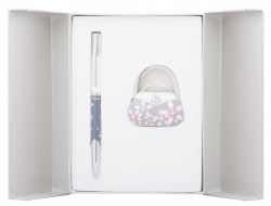 Набор подарочный Sense шариковая ручка и крючок для сумки Langres LS.122031-09