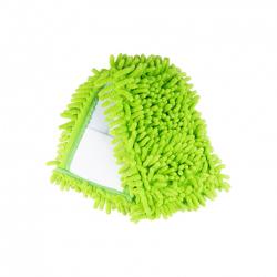 Насадка для швабри з мікрофібри шиньйон  SUPER PROF  зелена Eco Fabric EF-1500-G