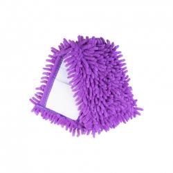 Насадка для швабри з мікрофібри шиньйон  SUPER PROF  фіолетова Eco Fabric EF-1500-V