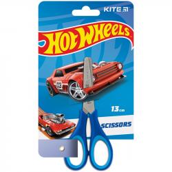 Ножиці дитячі 13 см з гумовими вставками  Hot Wheels  Kite HW23-123