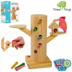 Дерев'яна іграшка Гра Дятлик Tree Toys MD 2850