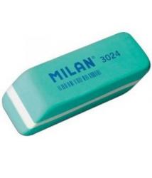 Гумка прямокутна бірюзова MILAN Soft 3024CPM
