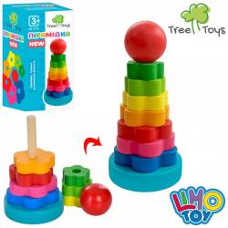 Деревянная игрушка Пирамидка Tree Toys MD 1712