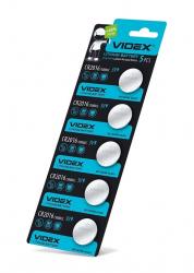 Батарейка-таблетка CR2016  5 штук  Videx 