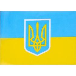 Флаг Украины большой, 90*135 см, полиэстр П6