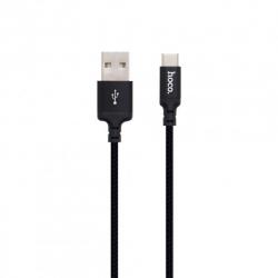 USB Cable  Hoco  X14 Type-C (2м) - Black