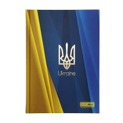 Блокнот BUROMAX А5 96 листов  24511101 Ukraine  синий ВМ.24511101-45