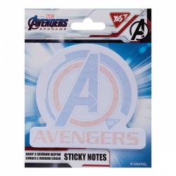 Блок бумаги с клейким слоем 40 листов Avengers YES 170271