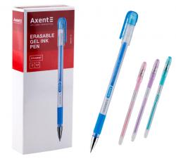 Ручка пиши-стирай синя Student Axent AG1071-02-A
