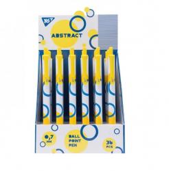 Ручка шариковая автоматическая 0,7 мм синяя  Abstract  YES 411976