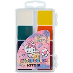 Фарби акварельні 8 кольорів Hello Kitty Kite HK23-065