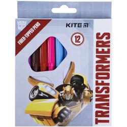 Фломастери 12 кольорів TF Kite TF21-047