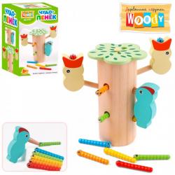 Деревянная игрушка Игра Чудо-пенек WOODY MD 2917