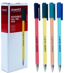 Ручка пиши-стирай 0,5мм Синя Shift Axent синя AG1095-02-A