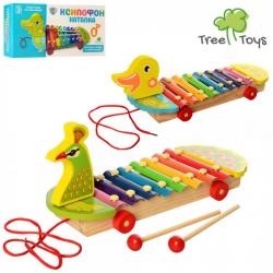 Деревянная игрушка Ксилофон 8 тонов Tree Toys 3057