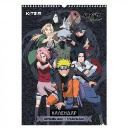 Календар-планер настінний на 2023-2024 р. Naruto KITE NR23-440