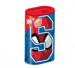 Точилка з контейнером 1 лезо пластикова бочечка  Marvel Spiderman  YES 620518