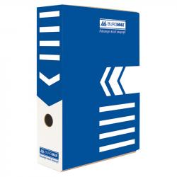 Бокс архивный 80 мм картонный синий BUROMAX ВМ.3260-02