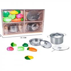 Детский кухонный набор посуды Bambi YH2018-3D