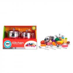 Детский кухонный набор посуды Bambi 555-BX018