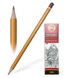 Олівець графітний 7Н 1500 дерев'яний  KOH-I-NOOR 1500 7Н