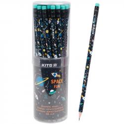 Олівець графітний з гумкою Space Kite K21-056-1