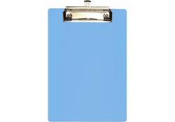 Папка планшет A5 з притиском та підвісом Блакитний з пластика ECONOMIX E30157-82