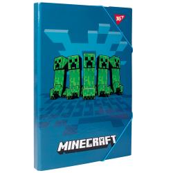 Папка для праці картонна на гумку В4  Minecraft  Yes 500235