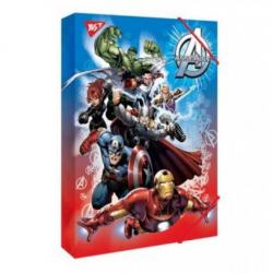 Папка для праці на гумці YES Marvel А4 491905