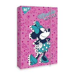 Папка для зошитів В5 на гумці картонна Minnie Mouse YES 491956