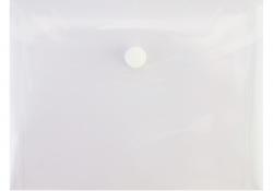 Папка пластикова на кнопці А6 180мкм глянець прозора ECONOMIX E31355