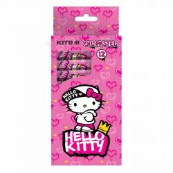 Пастель масляна 12 кольорів  Hello Kitty  Kite HK21-071