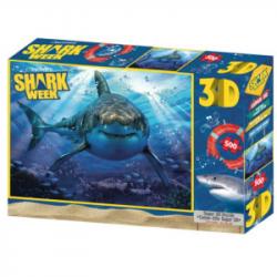 Пазлы 3D Акула 500 элементов PRIME 3D 10324