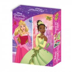 Пазлы Аврора и Тиана Принцессы Disney 200 элементов PRIME 3D 33039