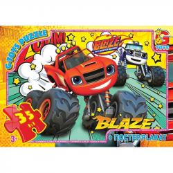 Пазли  Blaze  35 елементів G-Toys ZE022