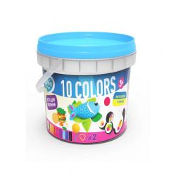 Набір тіста для ліплення 10 кольорів  Для юних хлопців  Lovin 41154
