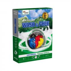 Порошок для прання універсальний Гірська свіжість 400г WASH & FREE