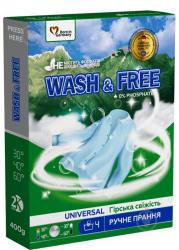 Порошок для ручного прання Гірська свіжість 400г WASH & FREE
