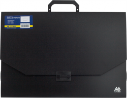 Портфель пластиковий A3 1 відділення 32мм чорний PROFESSIONAL BUROMAX BM.3725-01