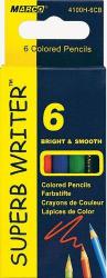 Олівці кольорові Marco Superb Writer mini 6 кольорів 4100/6m
