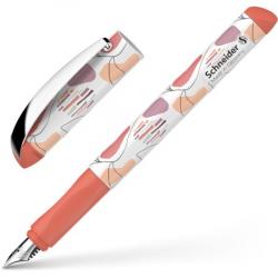 Ручка чорнильна (пір'яна)  з капсулою  GLAM   з грейпфрутового кольору корпусом SCHNEIDER S167757