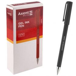 Ручка гелева чорна 0,7мм AXENT DG2042-01