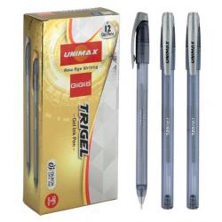 Ручка гелева срібна Trigel-2 Unimax UX-131-34